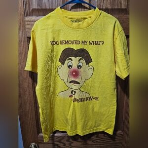 Operation Funny Yellow Graphic Tee